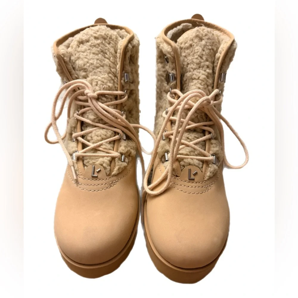 Larroude Tan Boots - NEW - Picture 1 of 4